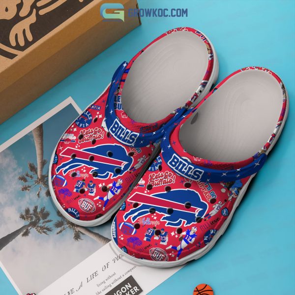 NFL Buffalo Bills Red Design Crocs