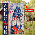 NFL Cleveland Browns America 4th Of July Independence Day Flag, Football Gomes 4th Of July Garden Flag