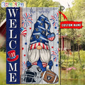 NFL Las Vegas Raiders America 4th Of July Independence Day Flag, Football Gomes 4th Of July Garden Flag