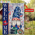 NFL New York Jets America 4th Of July Independence Day Flag, Football Gomes 4th Of July Garden Flag