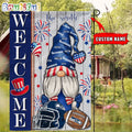 NFL Seattle seahawks America 4th Of July Independence Day Flag, Football Gomes 4th Of July Garden Flag