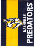 Nashville Predators Garden Flag 2 Sided Embellished Applique