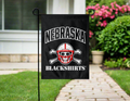 University of Nebraska - Blackshirts Double Sided Garden Flag