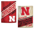 Nebraska Cornhuskers Garden Flag 2 Sided Retro Logo
