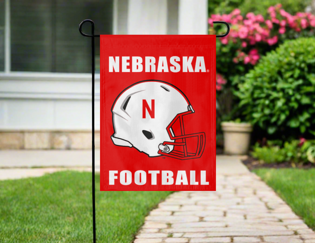University of Nebraska - Football Double Sided Garden Flag