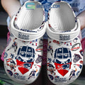 New England Patriot NFL Clogs Crocs