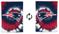 New England Patriots Flag Tie Dye Logo House Banner