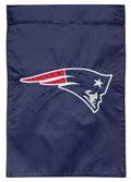 New England Patriots Garden Flag 2 Sided Applique Logo