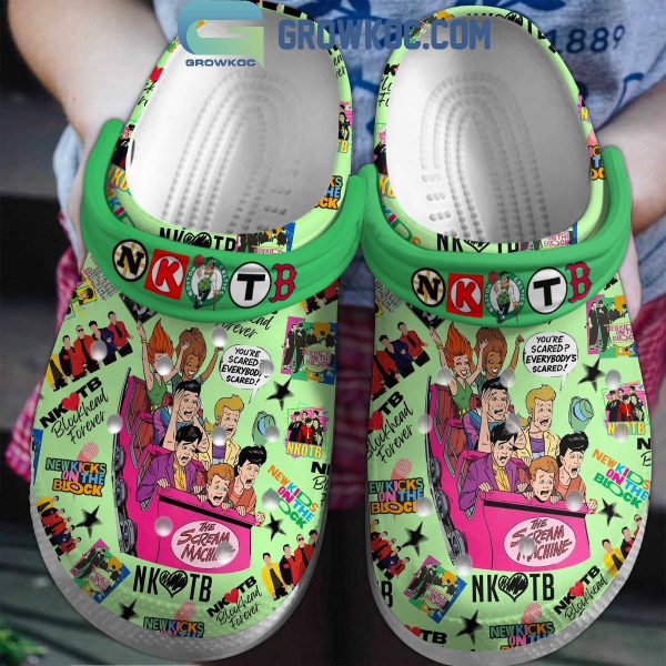 New Kids On The Blocks Boston Celtics The Sream Machine Crocs Clogs