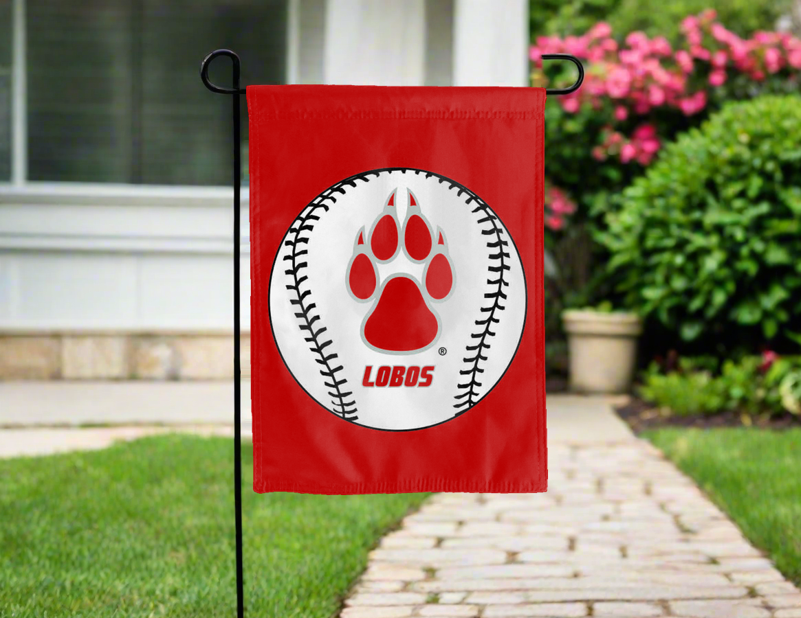 New Mexico Baseball Double Sided Garden Flag