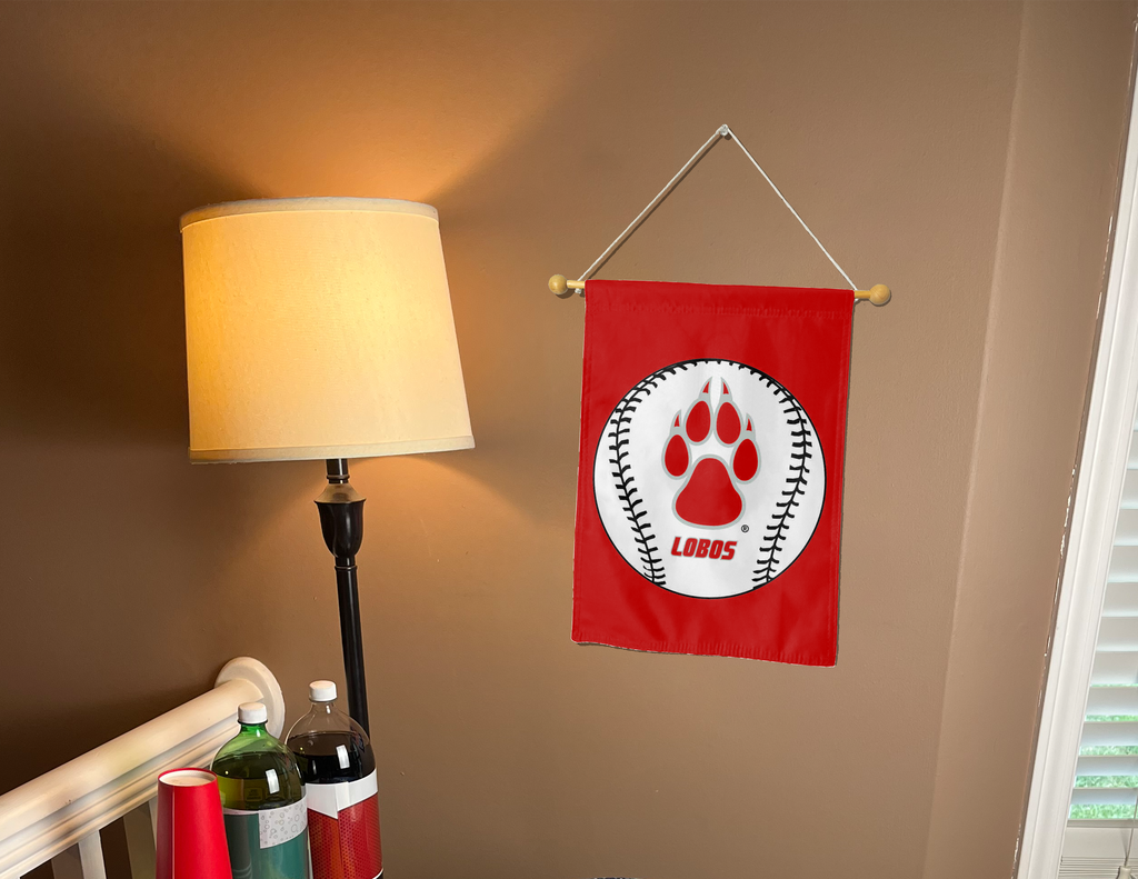 New Mexico Baseball Double Sided Garden Flag