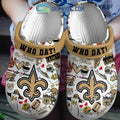 New Orleans Saints Who Dat Clogs Crocs