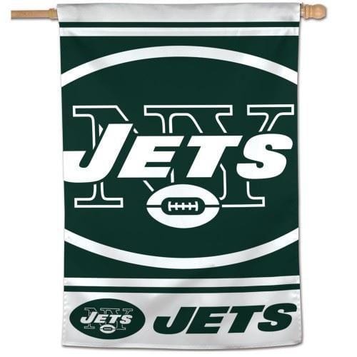 New York Jets Flag Mega Logo House Banner