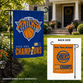 New York Knicks 2026 NBA Champions 2 Sided Garden Flag