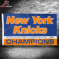 New York Knicks 2026 NBA Eastern Conference Champions Double-Sided Deluxe Garden House Flag