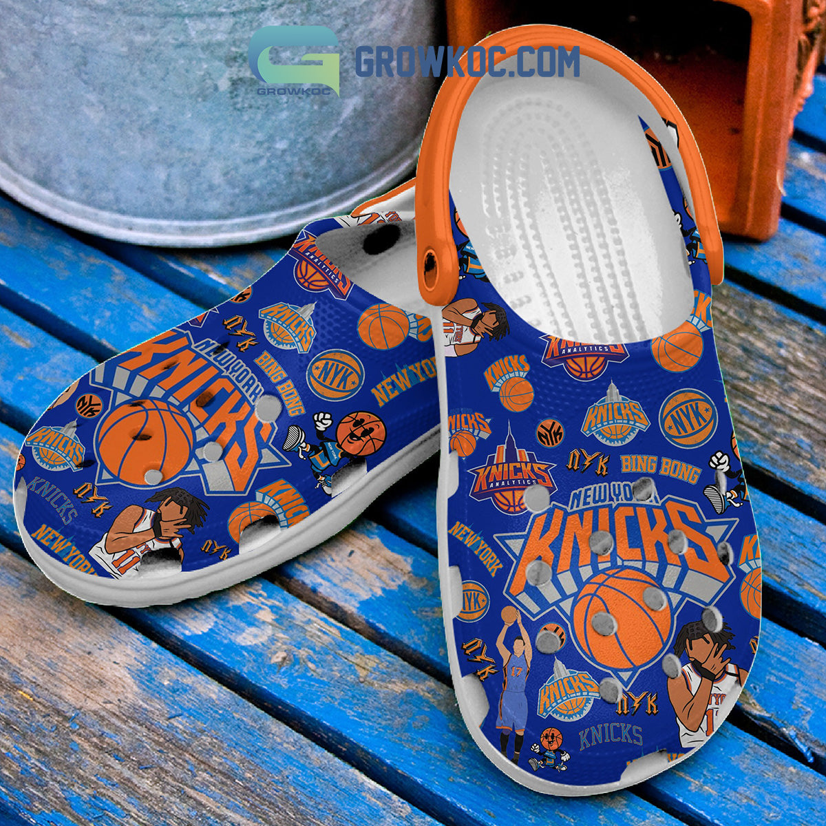 New York Knicks Knick Nation Fan Crocs Clogs