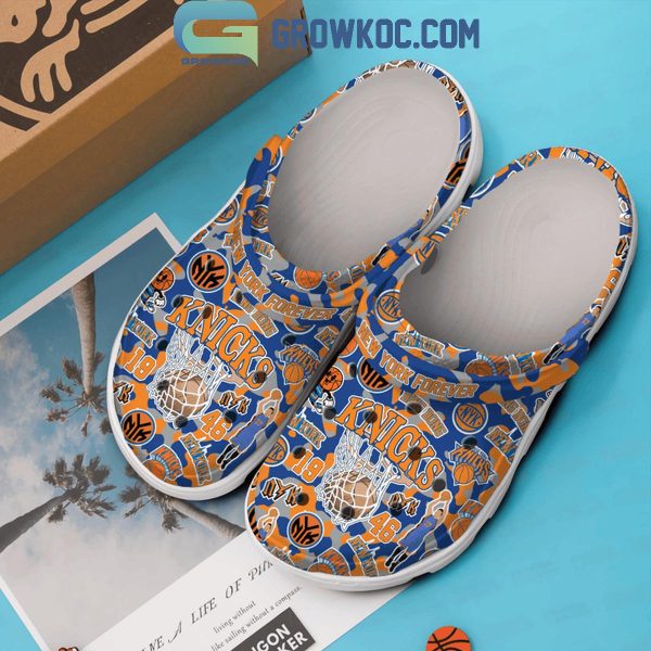 New York Knicks New York Forever Bing Bong Crocs Clogs