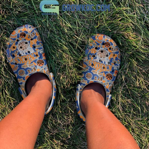 New York Knicks New York Forever Bing Bong Crocs Clogs