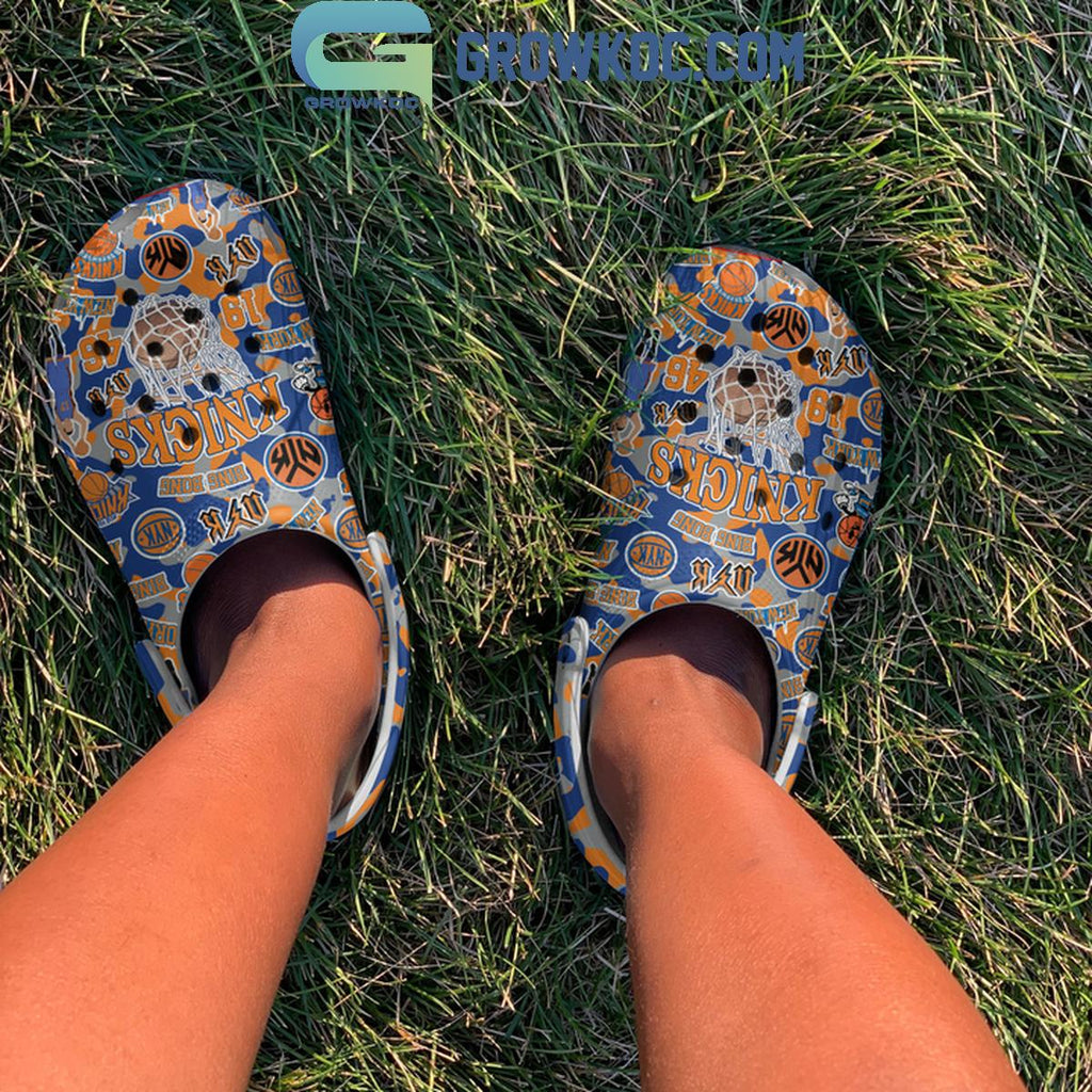 New York Knicks New York Forever Bing Bong Crocs Clogs