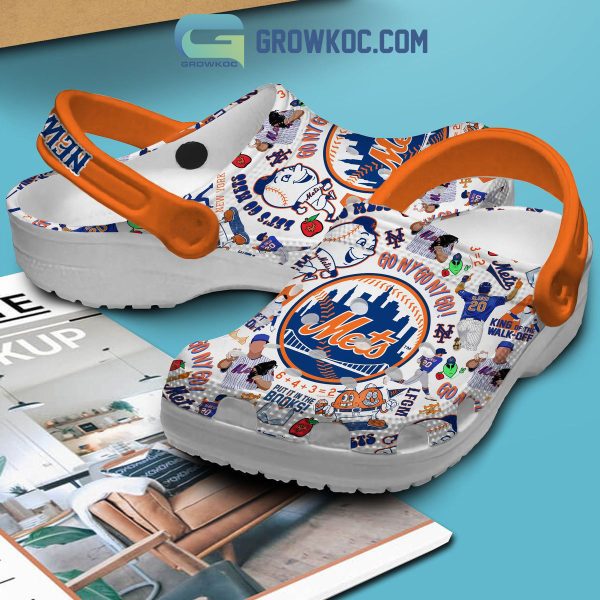 New York Mets Go NY King Of The Walk Off Clogs Crocs