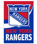 New York Rangers 2 Sided Burlap Garden Flag