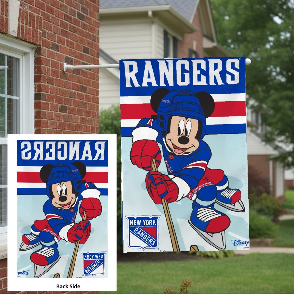 New York Rangers Mickey Mouse Banner