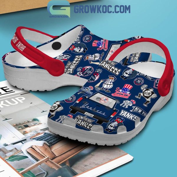 New York Yankees 2024 Bronx Bombers Baseball Season Crocs Clogs