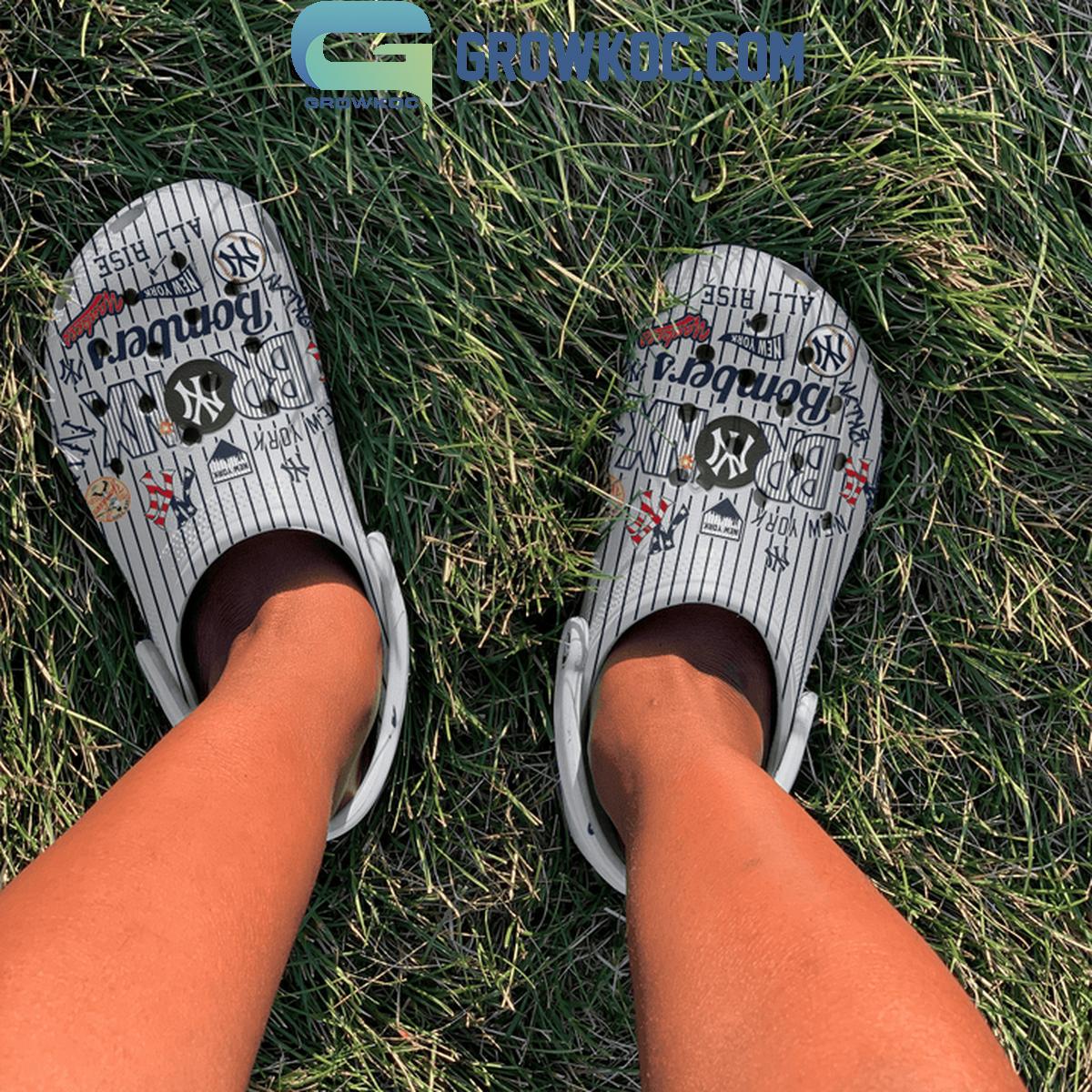 New York Yankees Bronx Bombers All Rise Crocs Clogs