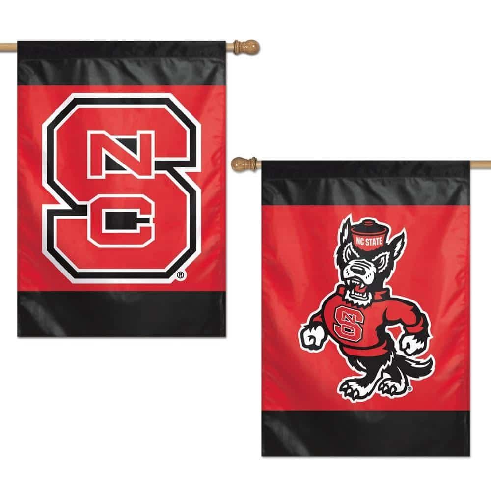 North Carolina State Flag 2 Sided Vertical House Banner