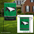 North Dakota Fighting Hawks 2 Sided Garden Flag