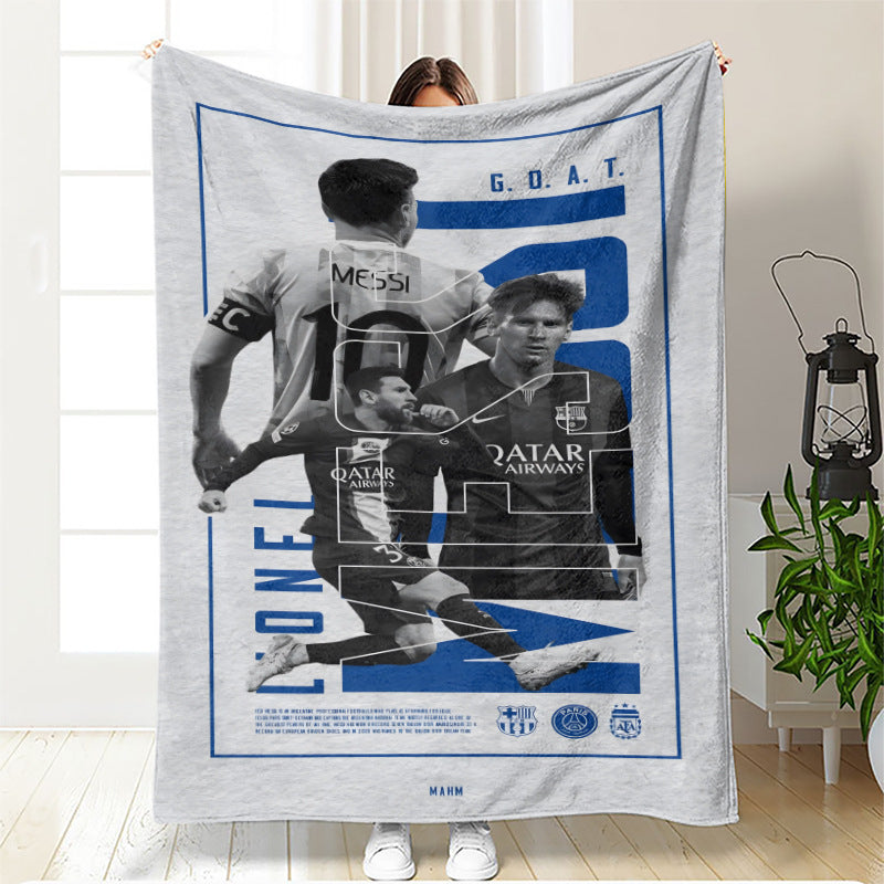Messi Football Blanket - Multiple Options