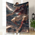Liverpool Football Blanket