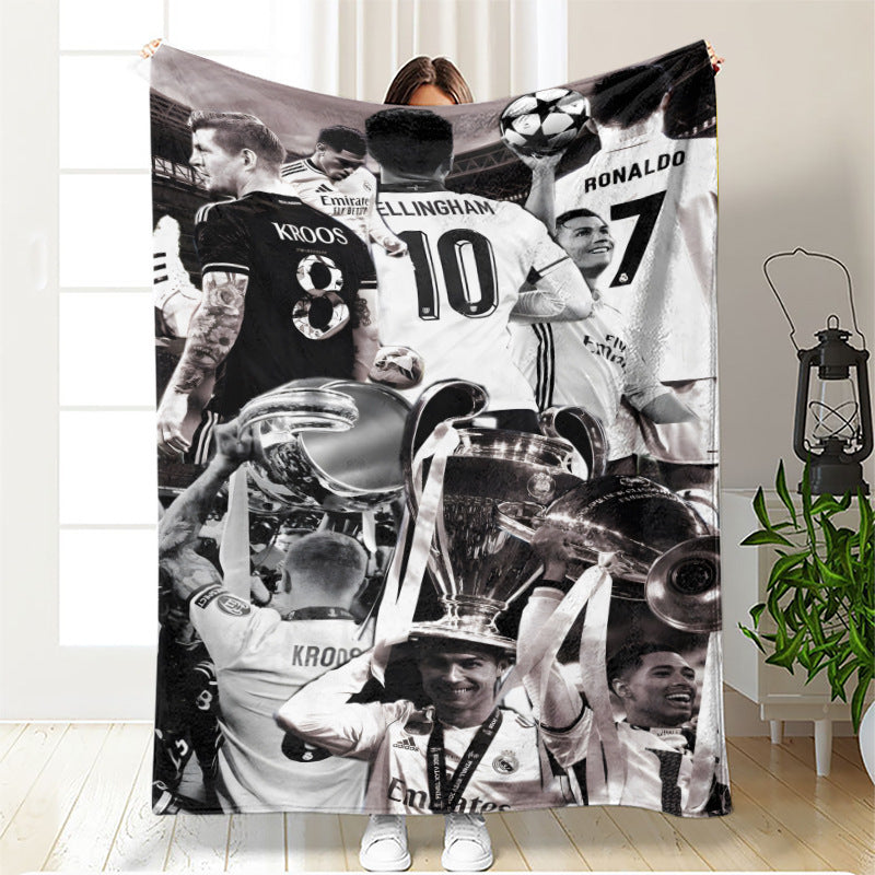 Football Real Madrid Blanket - Multiple Options