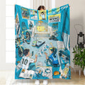 Argentina Football Blanket