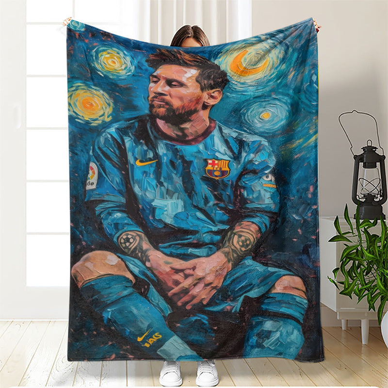 Messi Football Blanket - Multiple Options