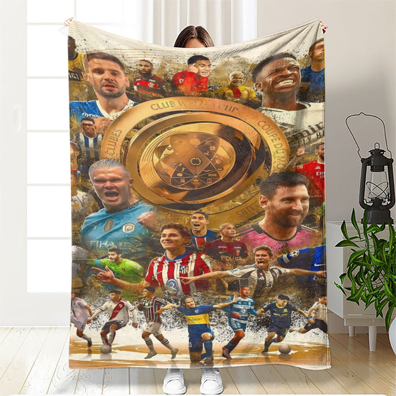World Football Tournament Blanket