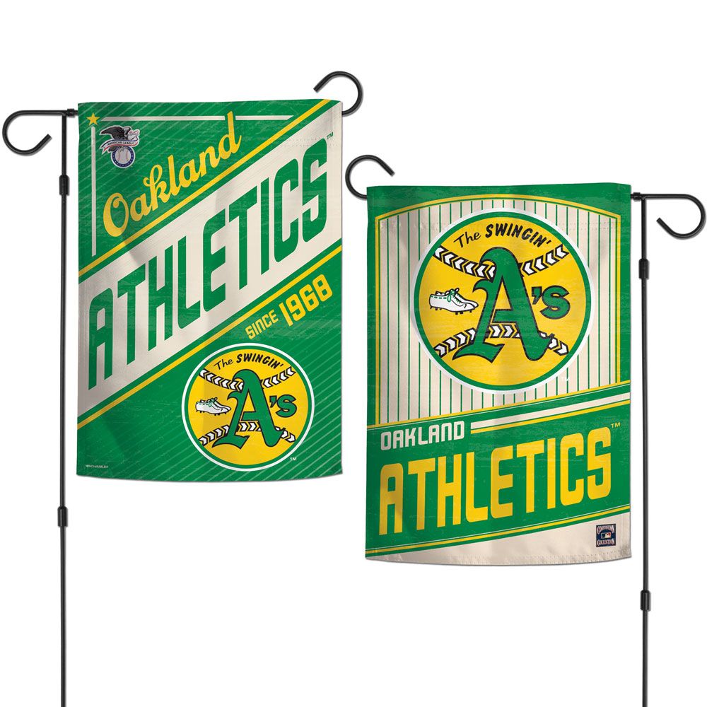 OAKLAND ATHLETICS COOPERSTOWN GARDEN FLAG