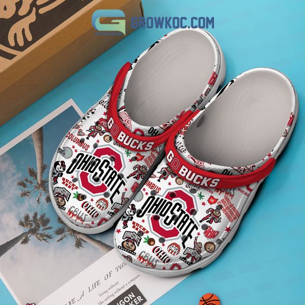 Ohio State Buckeyes Go Bucks Clogs Crocs