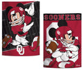 Oklahoma Sooners 2 Sided Mickey Mouse Garden Flag