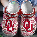 Oklahoma Sooners NCAA Boomer Sooner I'd Rather Be In Norman Clogs Crocs
