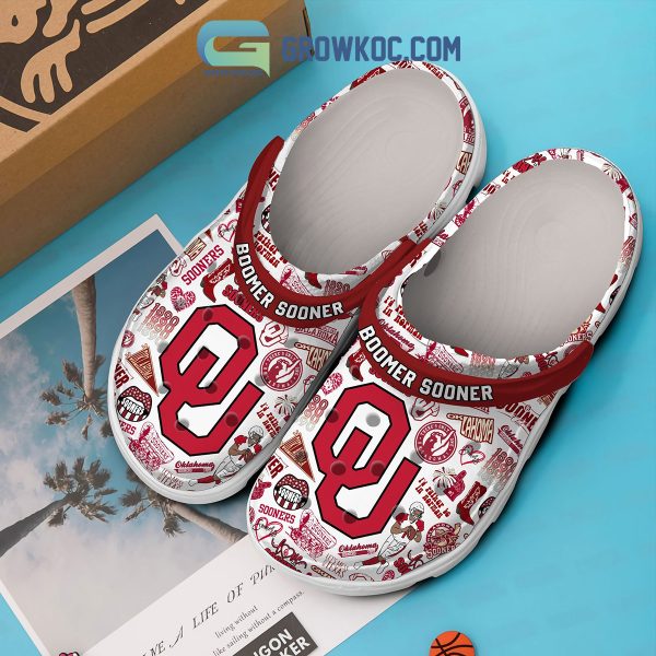 Oklahoma Sooners NCAA Boomer Sooner I'd Rather Be In Norman Clogs Crocs