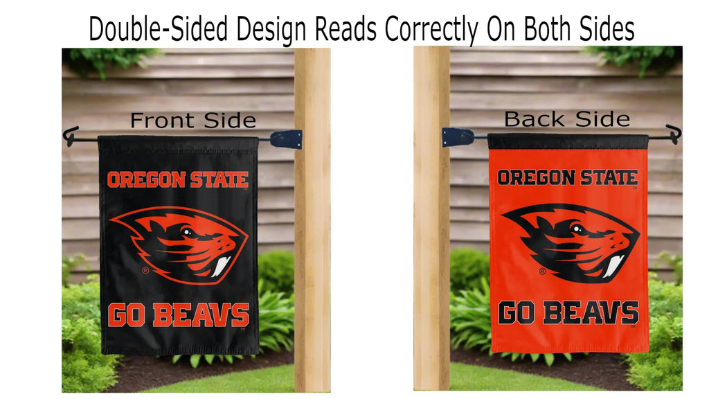 Oregon State University Double Sided Garden Flag