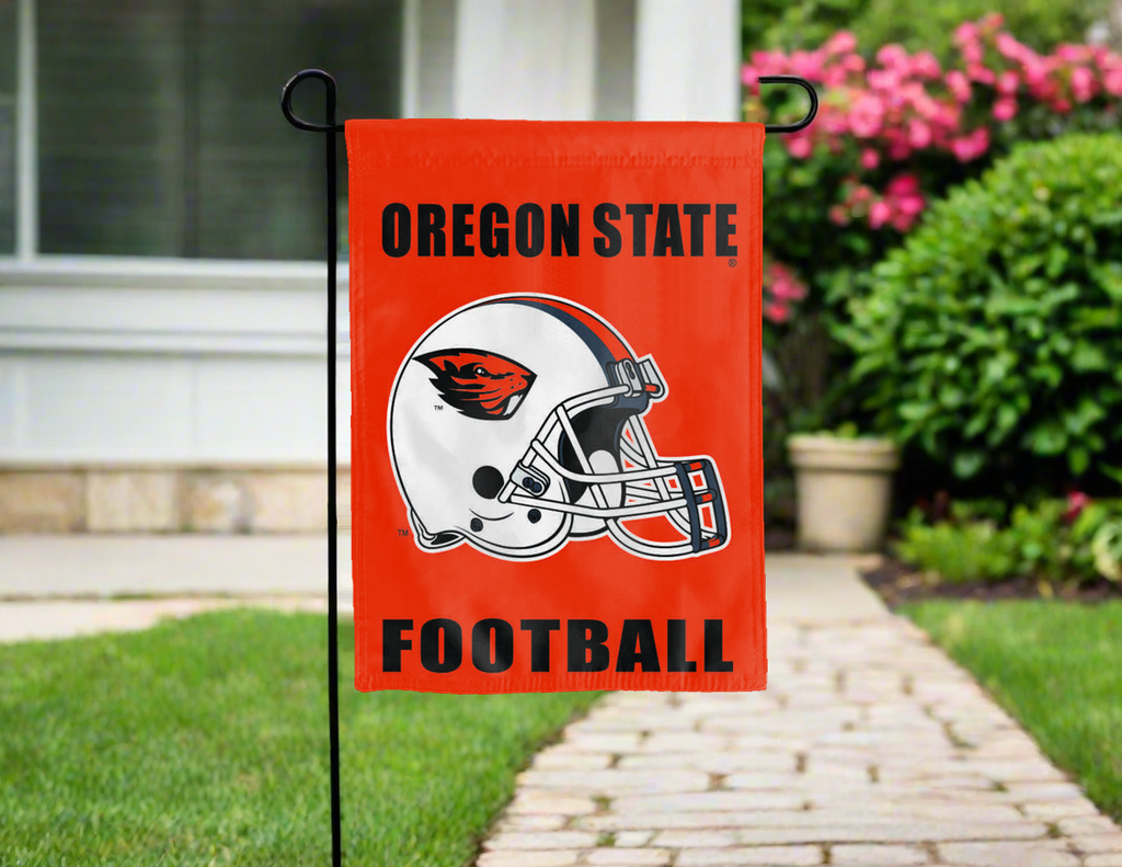 Oregon State Football Double Sided Garden Flag