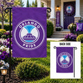 Orlando Pride Purple 2 Sided Garden Flag