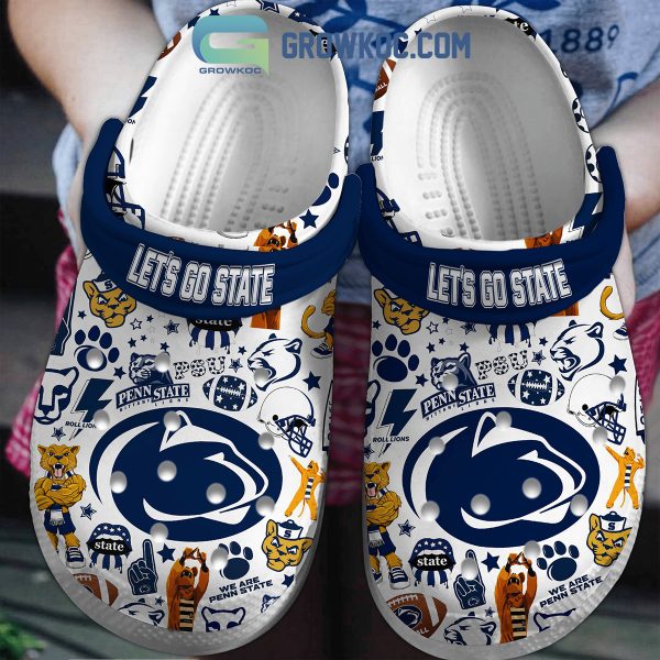 Penn State Nittany Lions Let's Go State Clogs Crocs