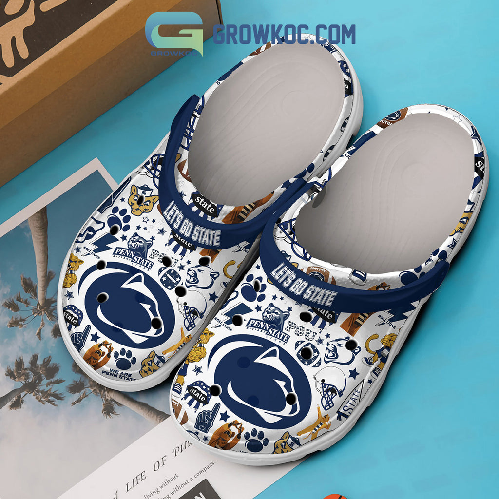 Penn State Nittany Lions Let's Go State Clogs Crocs