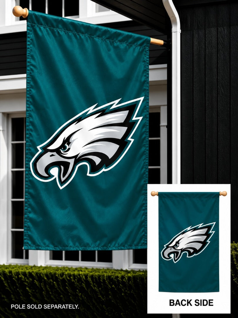 Philadelphia Eagles 2 Sided Logo Banner