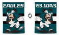 Philadelphia Eagles Banner Mickey Mouse Football House Flag