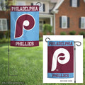 Philadelphia Phillies 2 Sided Retro Garden Flag