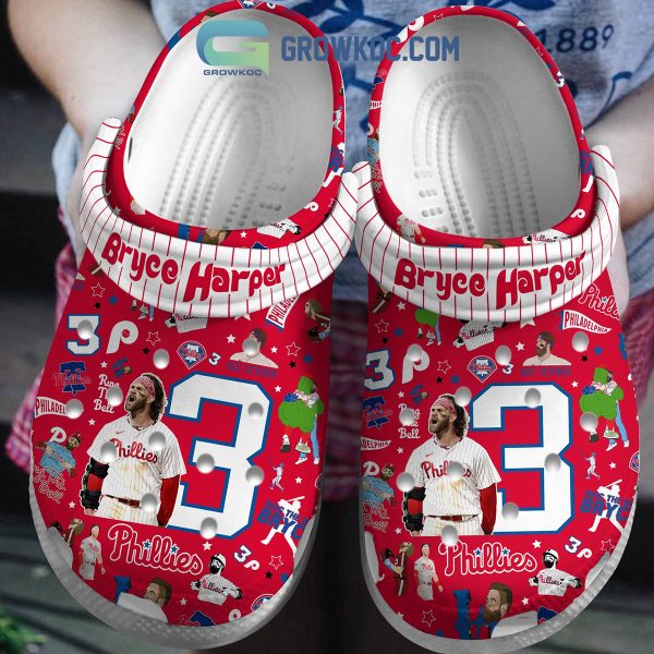 Philadelphia Phillies Bryce Harper Clogs Crocs